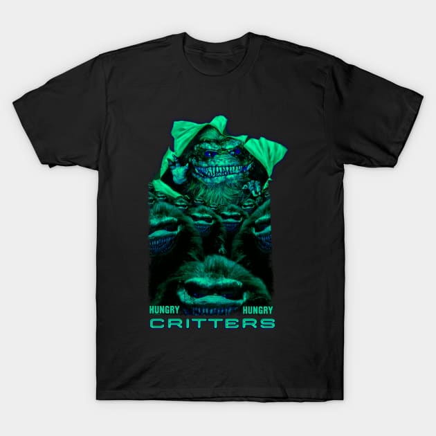 Hungry Hungry Critters T-Shirt by The Dark Vestiary